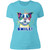 Smile! Smiling Boston Terrier Design Ladies' Boyfriend T-Shirt