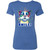 Smile! Smiling Boston Terrier Design Ladies' Triblend T-Shirt