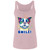 Smile! Smiling Boston Terrier Design Ladies' Relaxed Jersey Tank