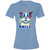 Smile! Smiling Boston Terrier Design Ladies' Lightweight T-Shirt 4.5 oz