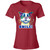 Smile! Smiling Boston Terrier Design Ladies' Lightweight T-Shirt 4.5 oz