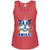 Smile! Smiling Boston Terrier Design Women's Perfect Tri Racerback Tank