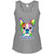 I Love My Boston Terrier Design Women's Perfect Tri Racerback Tank