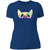 I Love My Frenchie Pee-a-Boo French Bulldog Design Ladies' Boyfriend T-Shirt