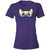 I Love My Frenchie Pee-a-Boo French Bulldog Design Ladies' Lightweight T-Shirt 4.5 oz