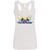I Love My Frenchie Pee-a-Boo French Bulldog Design Ladies' Softstyle Racerback Tank