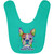 I Love My Boston Terrier Design Baby Bib