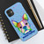 I Love My Boston Terrier Design Case Mate Tough iPhone Cases - Blue