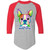 I Love My Boston Terrier Colorful Boston Terrier Design Colorblock Raglan Jersey 4420