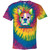 I Love My Boston Terrier Colorful Boston Terrier Design 100% Cotton Rainbow Tie Dye T-Shirt Dark CD100