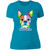 I Love My Boston Terrier Colorful Boston Terrier Design Womens' Boyfriend T-Shirt NL3900