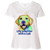 Life is Better with a Lab Labrador Retriever Design Ladies' Curvy V-Neck T-Shirt 3807