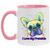 ILM Frenchie new with tilting head with BG I Love My Frenchie Colorful French Bulldog Design 11 oz. Accent Mug AM11OZ