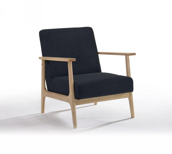 VIG Furniture VGMA-MI-773-CH Modrest Gengo - Modern Black Accent Chair