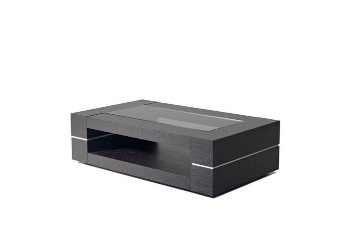 Modrest Mesa Modern Black Oak Coffee Table - VGHB682A-OAK By VIG Furniture
