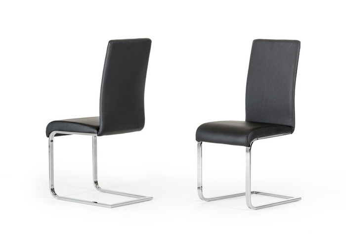 Crane - Modern Black Dining Chair (Set Of 2)