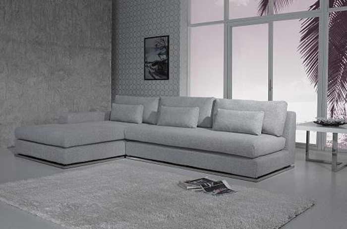 Divani Casa Ashfield - Modern Fabric Sectional Sofa By VIG Furniture