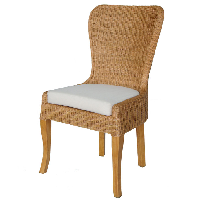 New Pacific Direct Sophie Rattan Dining Chair,Set Of 2 2400014