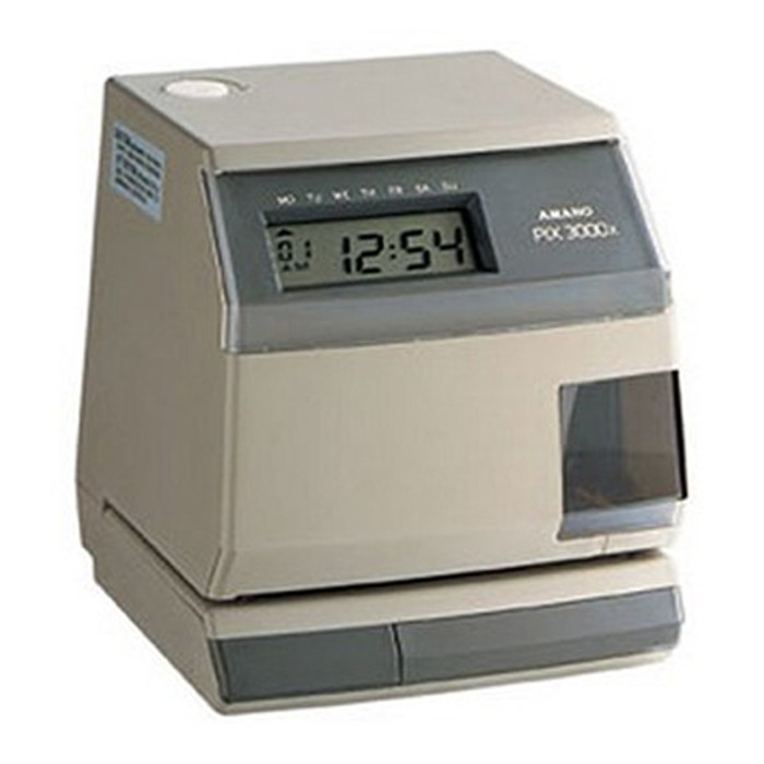 AMAPIX3000X Amano Pix3000X Electronic Time Recorder By Arlington