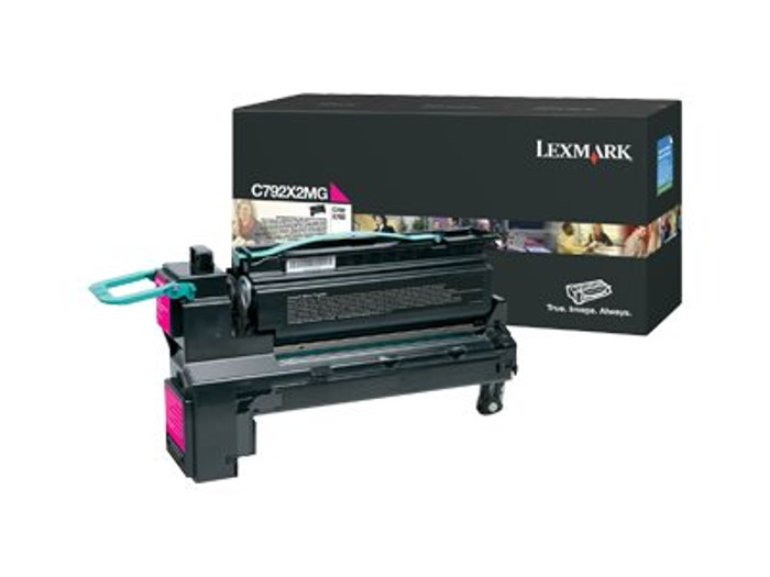 LEXC792X2MG Lexmark C792E Xh Yield Magenta Toner By Arlington