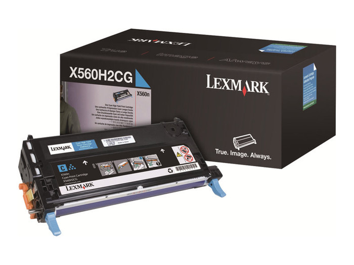 LEXX560H2CG Lexmark X560N Lq-Hi Yield Cyan Toner By Arlington