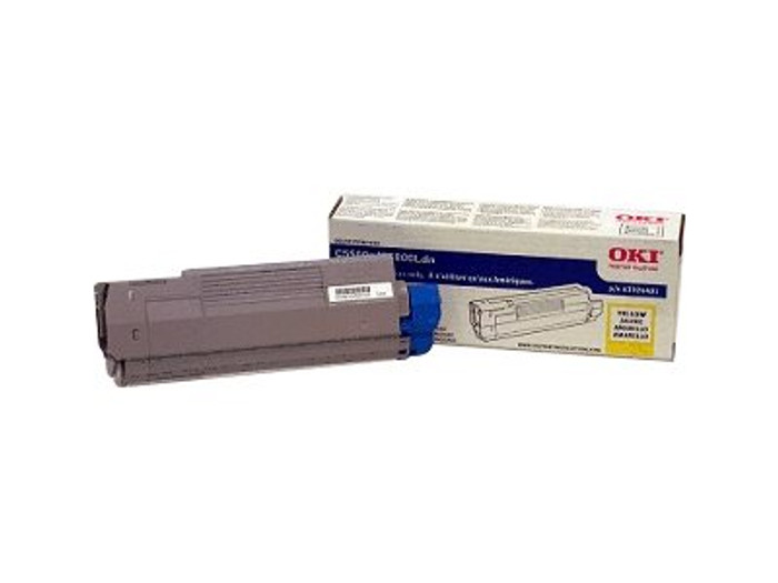 OKI43324401 Okidata C5500N Hi Yield Yellow Toner By Arlington