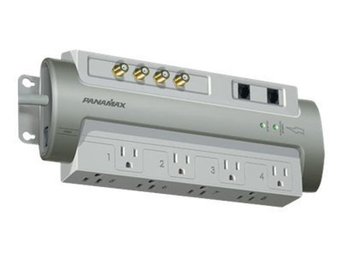PMXPM8AV Panamax Pm8-Av Powermax 8 Outlet Tel/Coax Surge By Arlington