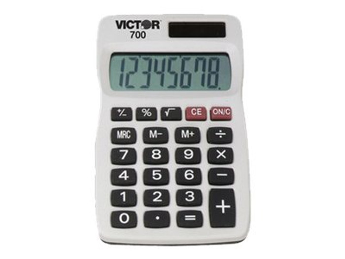 VCT700 Victor 700 8 Digit Pocket Calculatorulator By Arlington