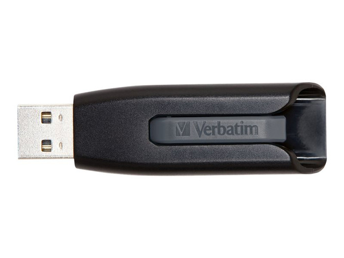 VER49174 Verbatim Store'N'Go Gray 64Gb Usb 3.0 Flash Drive By Arlington