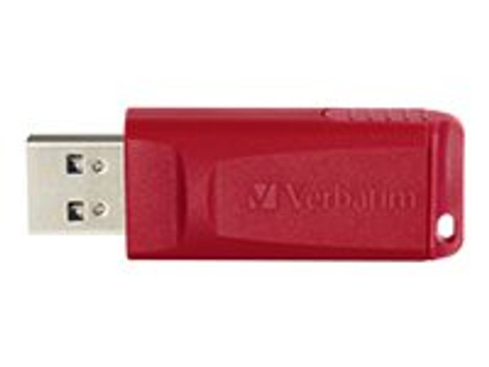 VER97005 Verbatim Store'N'Go Red 64Gb Usb 2.0 Flash Drive By Arlington