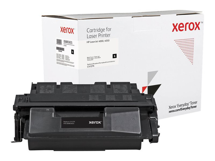 XER006R03655 Everyday Comp Hp 4000 27X Hi Black Toner By Arlington