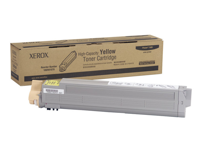 XER106R01079 Xerox Phaser 7400 Hi Yield Yellow Toner By Arlington