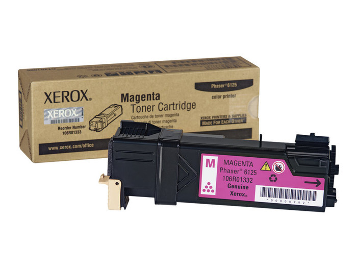 XER106R01332 Xerox Phaser 6125 Sd Yield Magenta Toner By Arlington