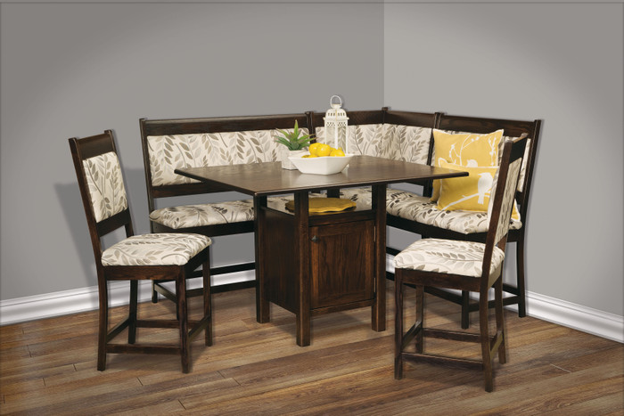 AJW4000HC High Country Nook Set (6Pc) By A&J Woodworking