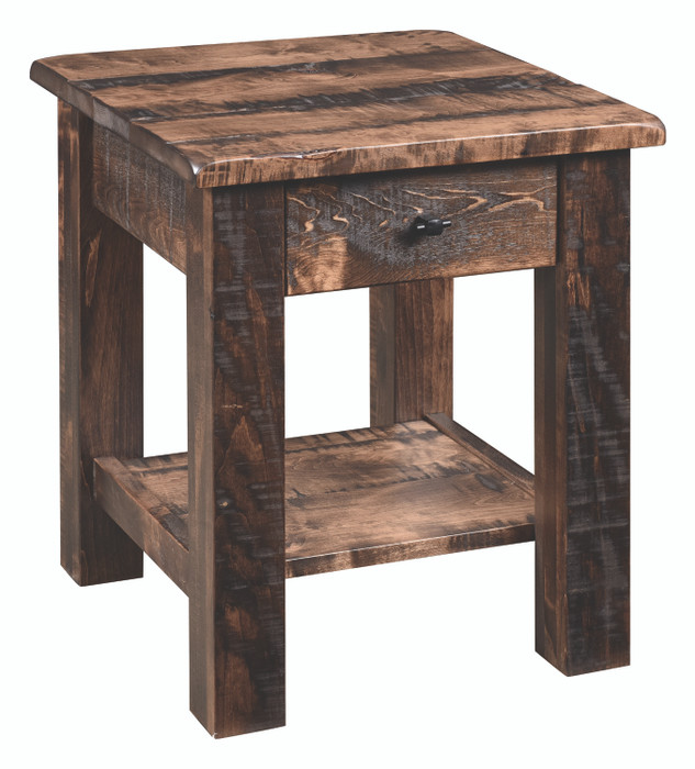 BFET20 Barn Floor Collection End Table By Frog Pond Furniture