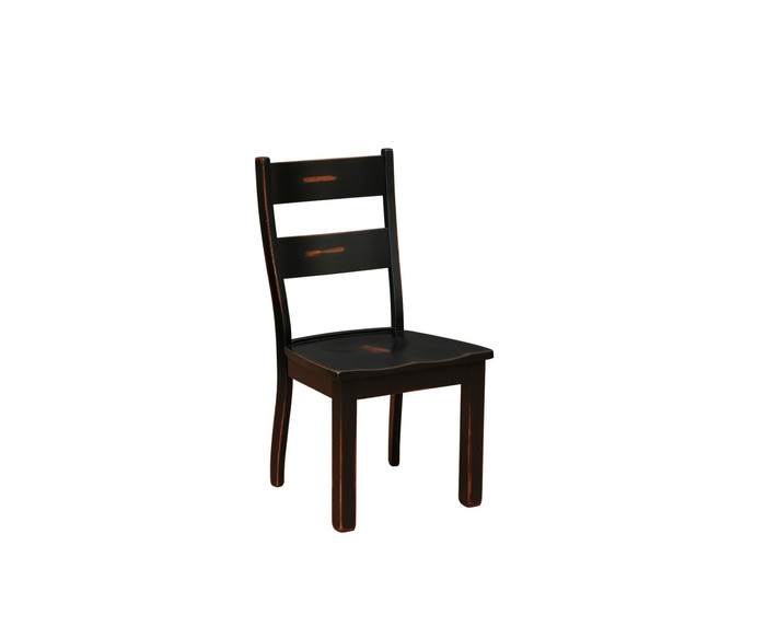 2340 Straight Leg Amhurst Side Chair By Forest Ridge Woodworking