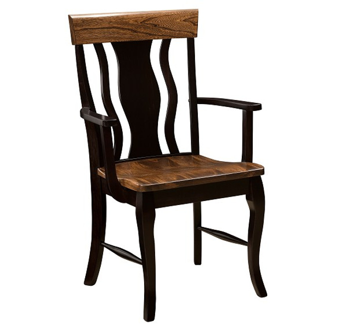 AC341-L Liberty With #20 Leg Arm Chair By Hillside Chair