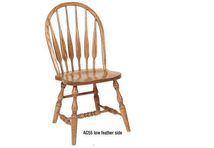 AC55 Low Feather Side Chair By Hillside Chair