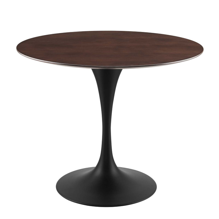 EEI-4862-BLK-CHE Lippa 36" Wood Dining Table By Modway