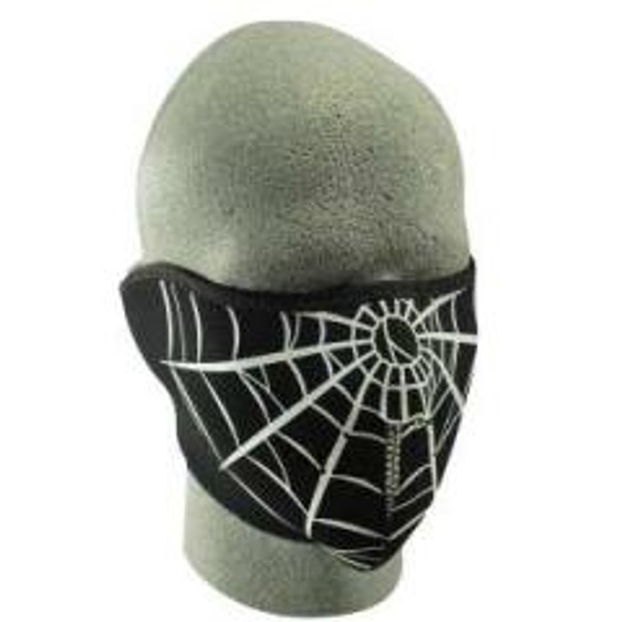 FMA19 -WNFM055H-A19 Face Mask - 1/2 Spider Web Neoprene By Nuorder