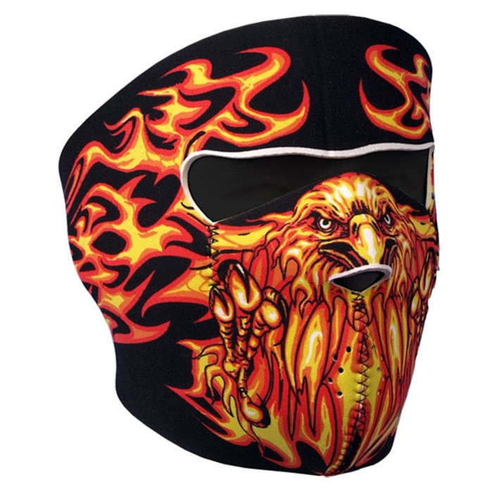 FMD17 -FMA1009-D17 Face Mask - Blazing Eagle Neoprene By Nuorder