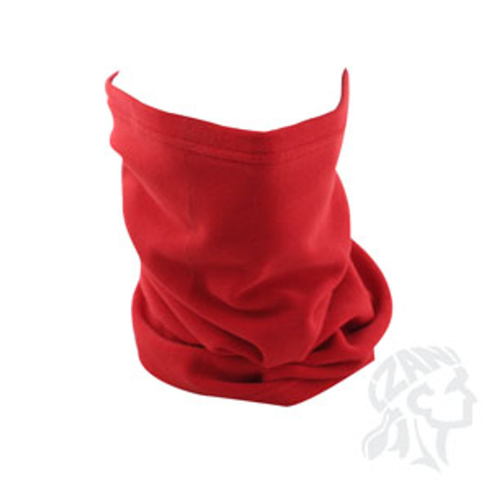 WT104 Motley Tube - Red, Fleece/Spandex By Nuorder