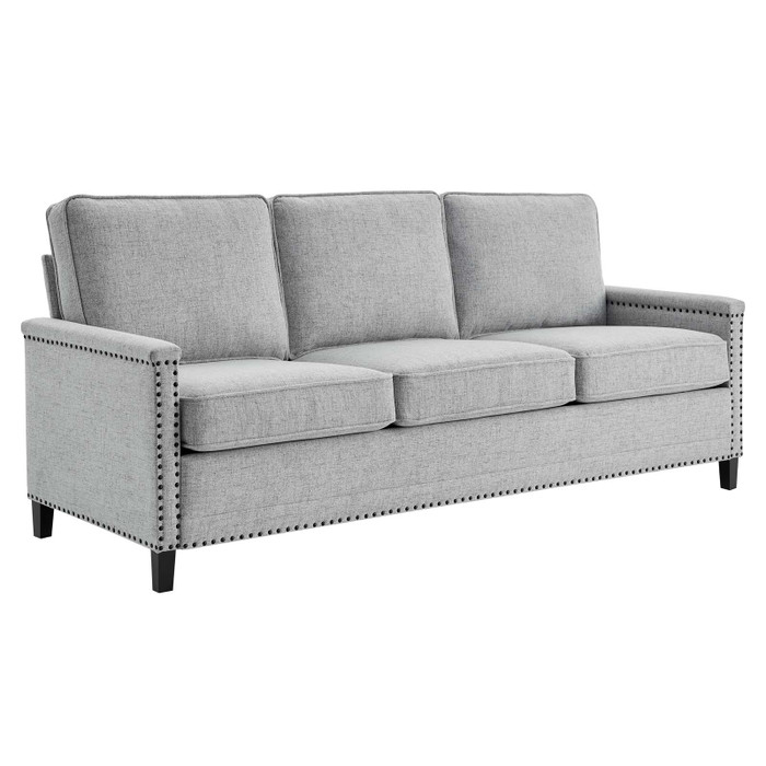 EEI-4982-LGR Ashton Upholstered Fabric Sofa By Modway