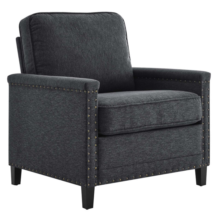 EEI-4988-CHA Ashton Upholstered Fabric Armchair By Modway