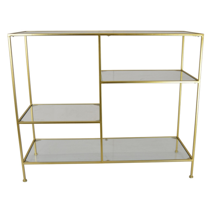 Metal Plant Stand In Gold Metal Plutus PBTH93277