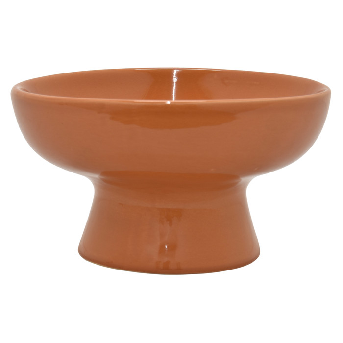 Ceramic Bowl In Orange Porcelain Plutus PBTH93305