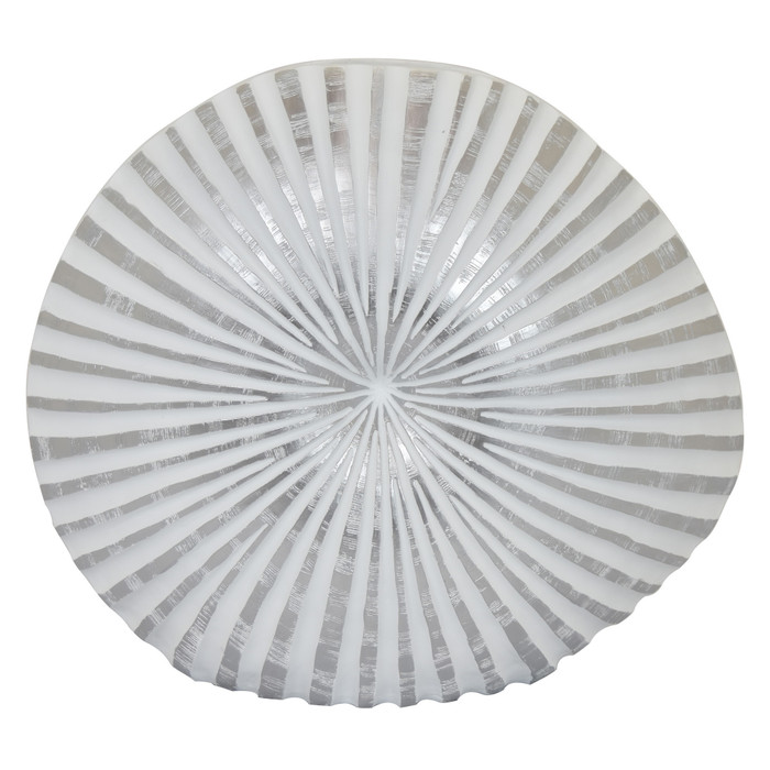 Shell Vase In White Resin Plutus PBTH93753