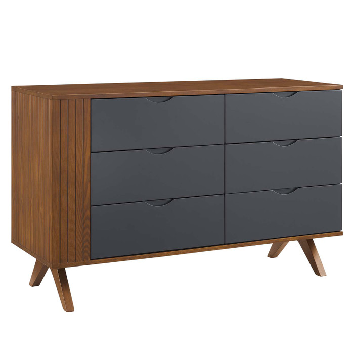 MOD-6677-WAL-GRY Dylan Dresser - Walnut Gray By Modway