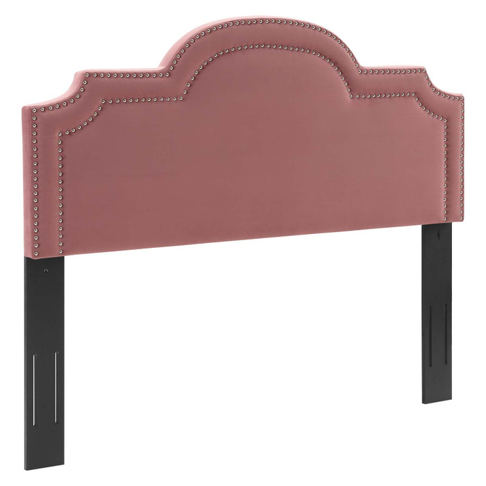 MOD-6568-DUS Belinda Performance Velvet Twin Headboard - Dusty Rose By Modway