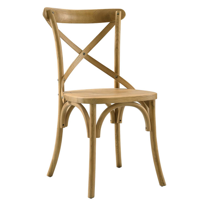 EEI-5564-NAT Gear Dining Side Chair - Natural By Modway